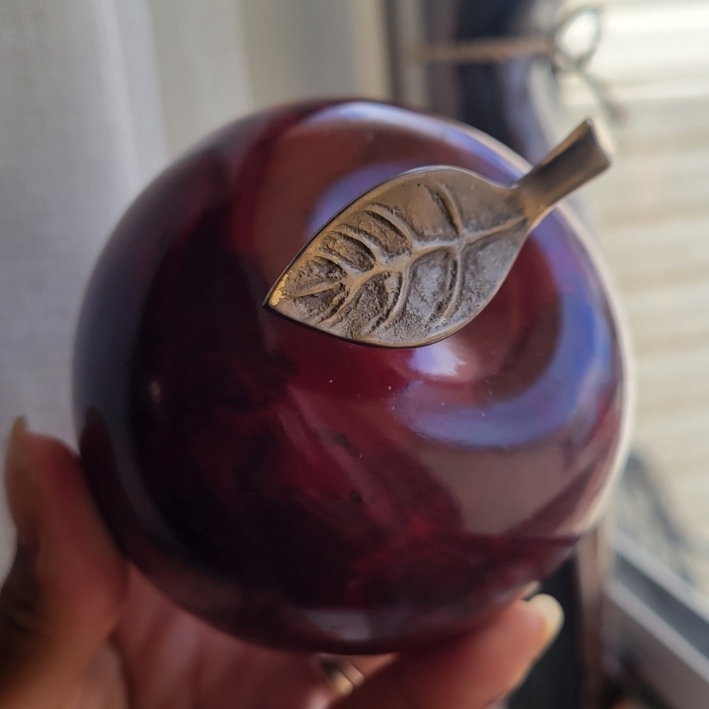 VTG Handcrafted for the Master Teacher Made in India Heavy Solid Marble Stone - Picture 5 of 5